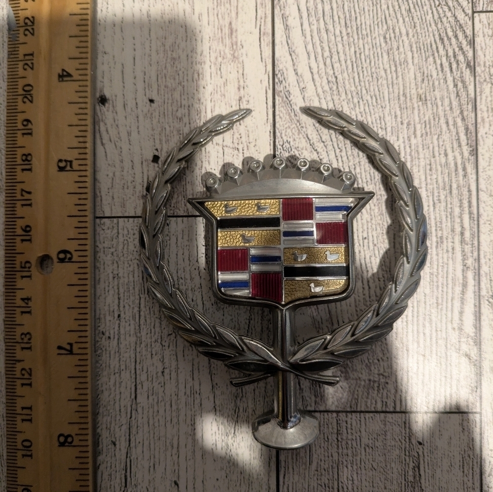 Elegant Silver and Gold Emblem Wall Decor